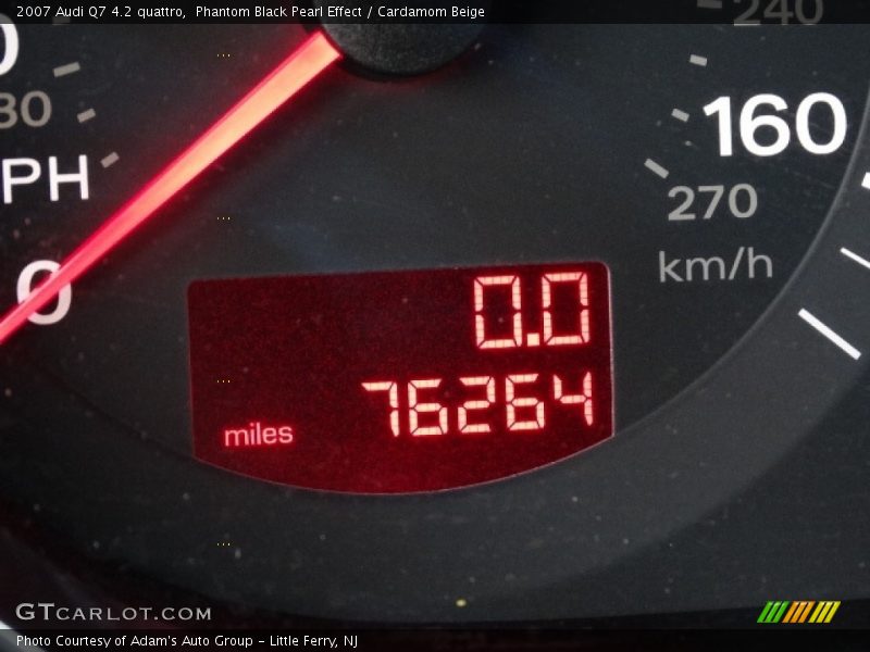 Phantom Black Pearl Effect / Cardamom Beige 2007 Audi Q7 4.2 quattro