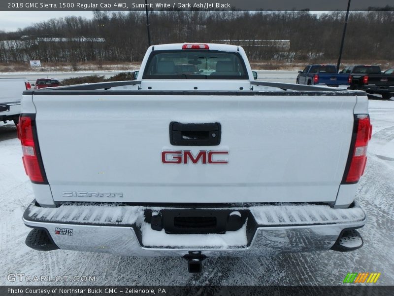 Summit White / Dark Ash/Jet Black 2018 GMC Sierra 1500 Regular Cab 4WD