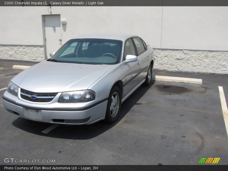Galaxy Silver Metallic / Light Oak 2000 Chevrolet Impala LS