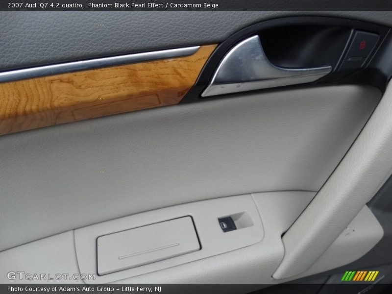 Phantom Black Pearl Effect / Cardamom Beige 2007 Audi Q7 4.2 quattro