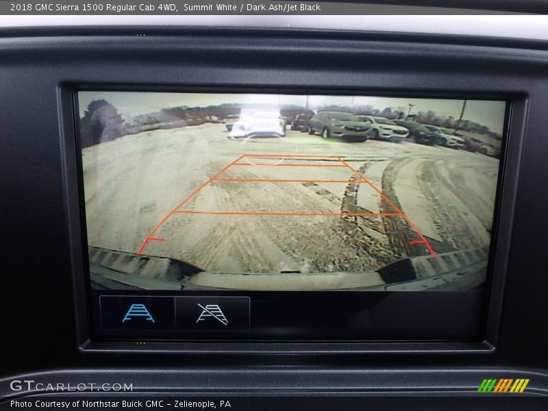 Summit White / Dark Ash/Jet Black 2018 GMC Sierra 1500 Regular Cab 4WD