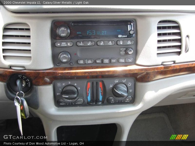 Galaxy Silver Metallic / Light Oak 2000 Chevrolet Impala LS
