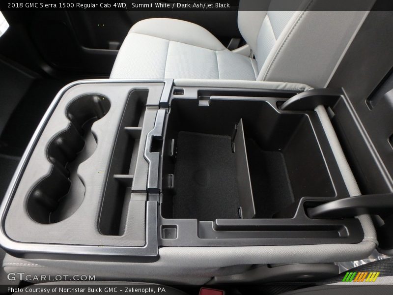 Summit White / Dark Ash/Jet Black 2018 GMC Sierra 1500 Regular Cab 4WD