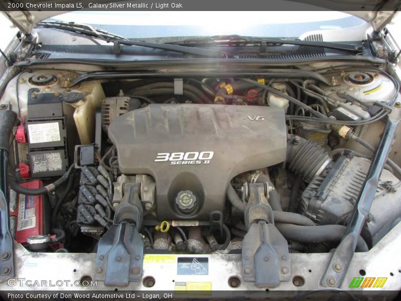 Galaxy Silver Metallic / Light Oak 2000 Chevrolet Impala LS