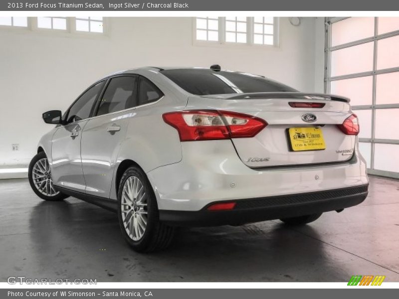 Ingot Silver / Charcoal Black 2013 Ford Focus Titanium Sedan