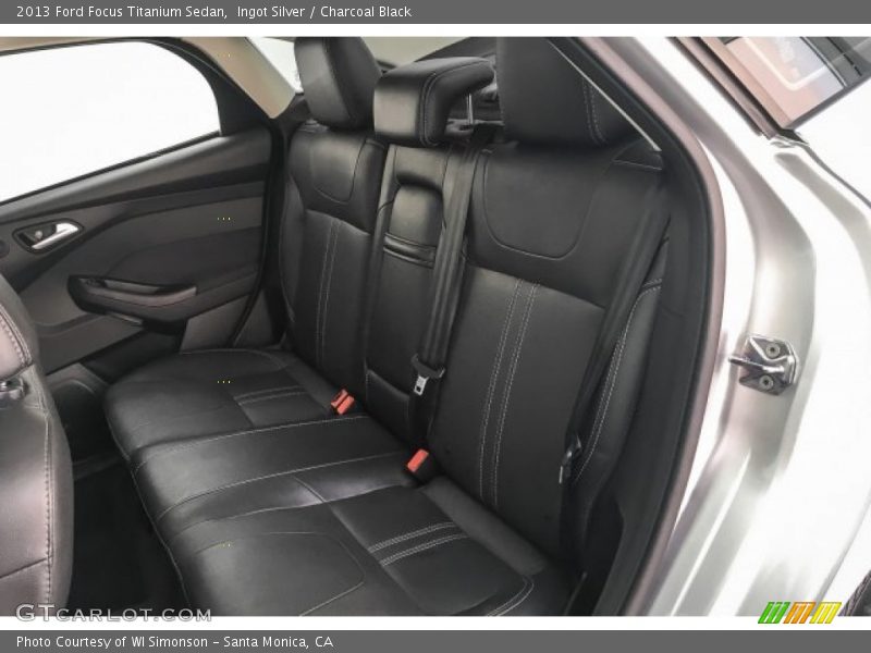 Ingot Silver / Charcoal Black 2013 Ford Focus Titanium Sedan