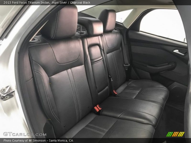 Ingot Silver / Charcoal Black 2013 Ford Focus Titanium Sedan