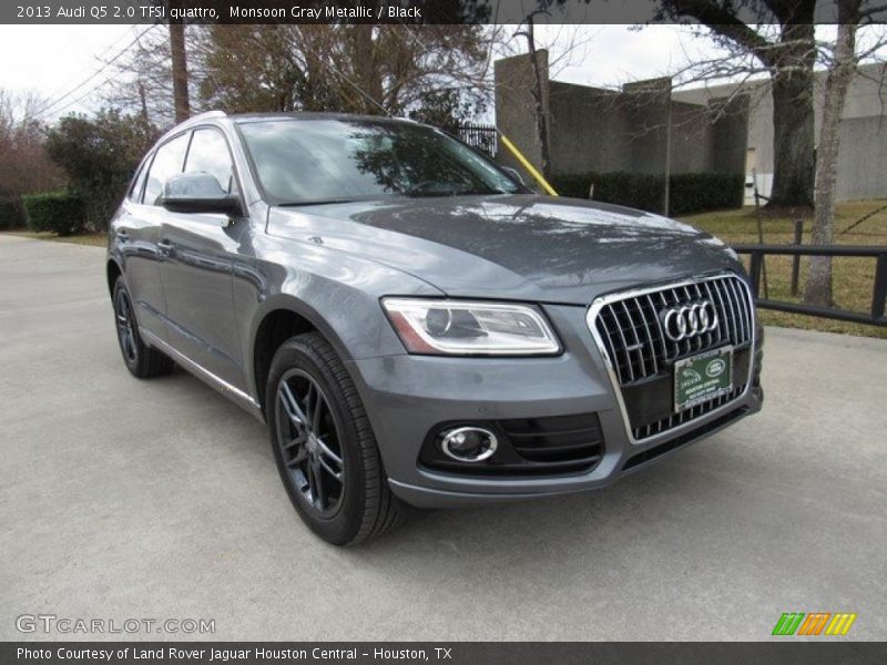 Monsoon Gray Metallic / Black 2013 Audi Q5 2.0 TFSI quattro
