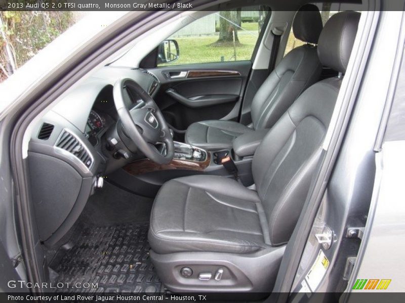 Monsoon Gray Metallic / Black 2013 Audi Q5 2.0 TFSI quattro