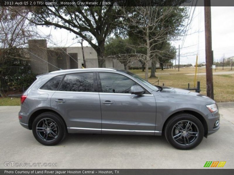 Monsoon Gray Metallic / Black 2013 Audi Q5 2.0 TFSI quattro