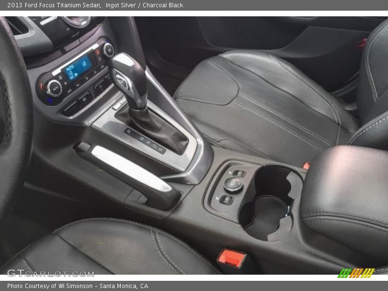 Ingot Silver / Charcoal Black 2013 Ford Focus Titanium Sedan