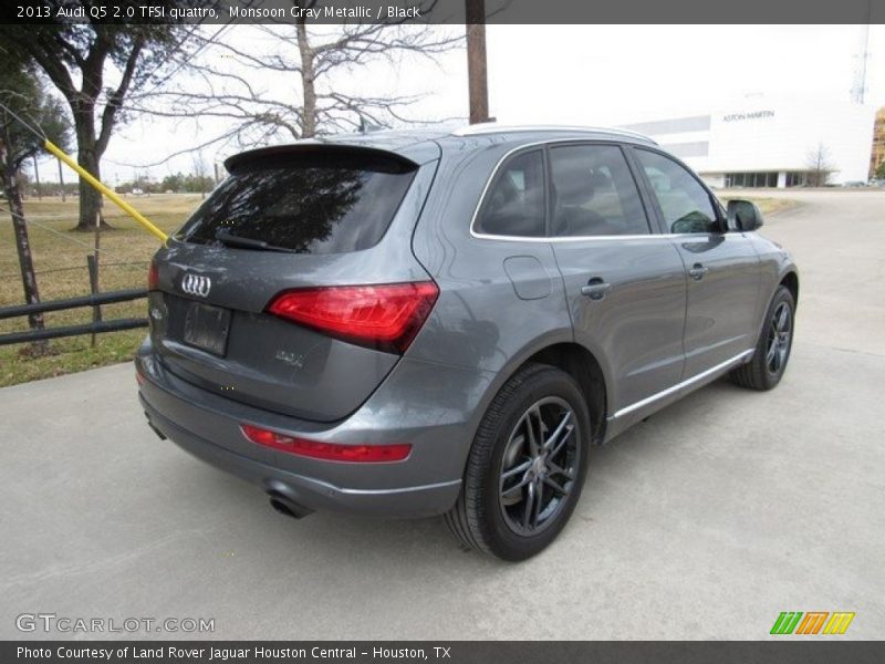 Monsoon Gray Metallic / Black 2013 Audi Q5 2.0 TFSI quattro