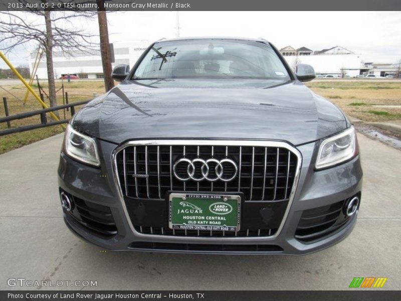Monsoon Gray Metallic / Black 2013 Audi Q5 2.0 TFSI quattro