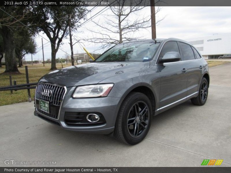 Monsoon Gray Metallic / Black 2013 Audi Q5 2.0 TFSI quattro