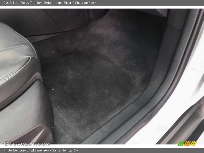 Ingot Silver / Charcoal Black 2013 Ford Focus Titanium Sedan