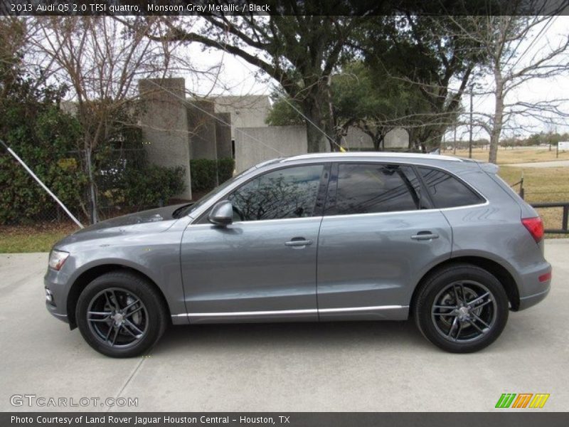 Monsoon Gray Metallic / Black 2013 Audi Q5 2.0 TFSI quattro