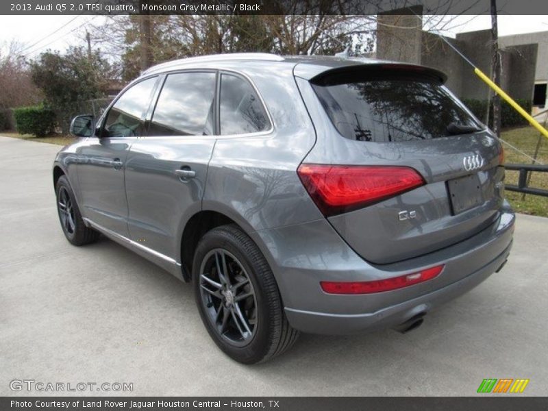 Monsoon Gray Metallic / Black 2013 Audi Q5 2.0 TFSI quattro