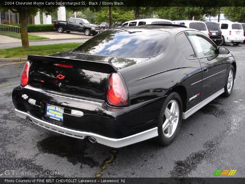 Black / Ebony Black 2004 Chevrolet Monte Carlo Supercharged SS