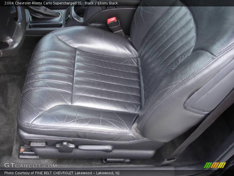 Black / Ebony Black 2004 Chevrolet Monte Carlo Supercharged SS