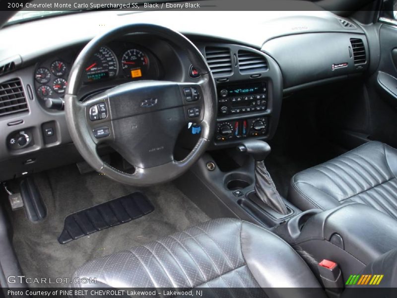 Black / Ebony Black 2004 Chevrolet Monte Carlo Supercharged SS