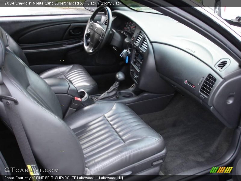 Black / Ebony Black 2004 Chevrolet Monte Carlo Supercharged SS