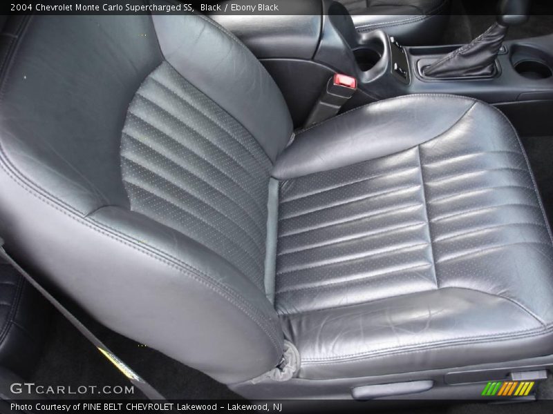 Black / Ebony Black 2004 Chevrolet Monte Carlo Supercharged SS