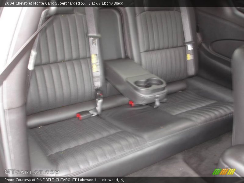 Black / Ebony Black 2004 Chevrolet Monte Carlo Supercharged SS