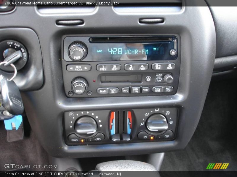 Black / Ebony Black 2004 Chevrolet Monte Carlo Supercharged SS