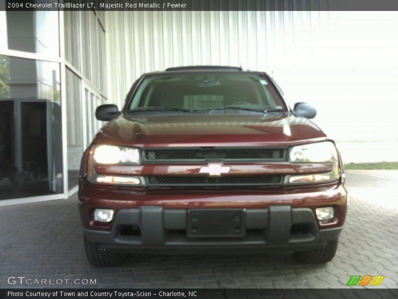 Majestic Red Metallic / Pewter 2004 Chevrolet TrailBlazer LT
