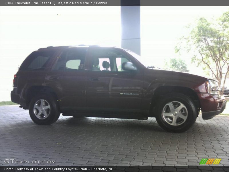 Majestic Red Metallic / Pewter 2004 Chevrolet TrailBlazer LT