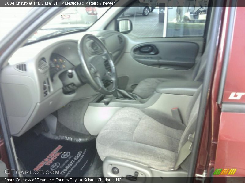 Majestic Red Metallic / Pewter 2004 Chevrolet TrailBlazer LT