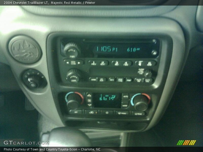 Majestic Red Metallic / Pewter 2004 Chevrolet TrailBlazer LT