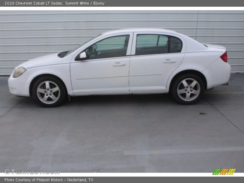 Summit White / Ebony 2010 Chevrolet Cobalt LT Sedan