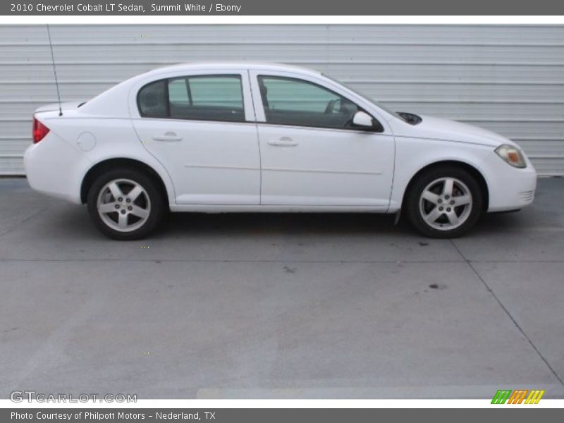 Summit White / Ebony 2010 Chevrolet Cobalt LT Sedan