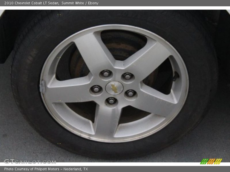 Summit White / Ebony 2010 Chevrolet Cobalt LT Sedan