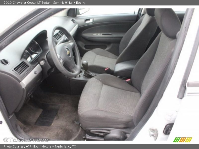 Summit White / Ebony 2010 Chevrolet Cobalt LT Sedan