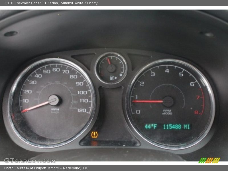 Summit White / Ebony 2010 Chevrolet Cobalt LT Sedan