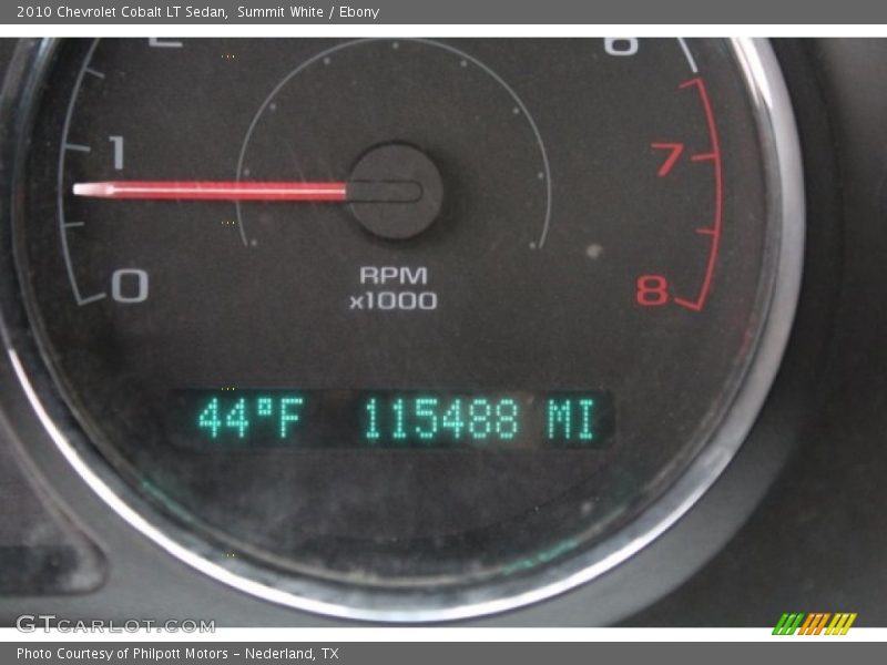 Summit White / Ebony 2010 Chevrolet Cobalt LT Sedan