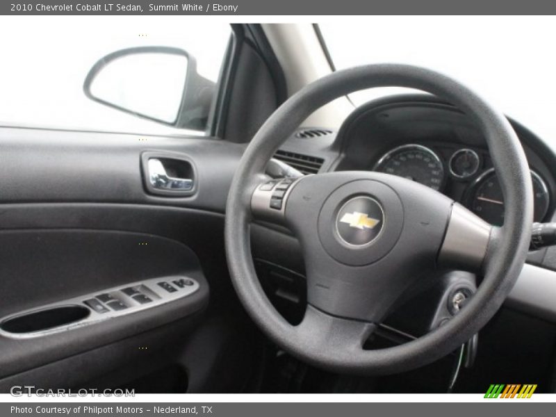 Summit White / Ebony 2010 Chevrolet Cobalt LT Sedan