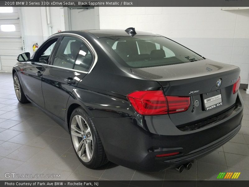 Black Sapphire Metallic / Black 2018 BMW 3 Series 330i xDrive Sedan