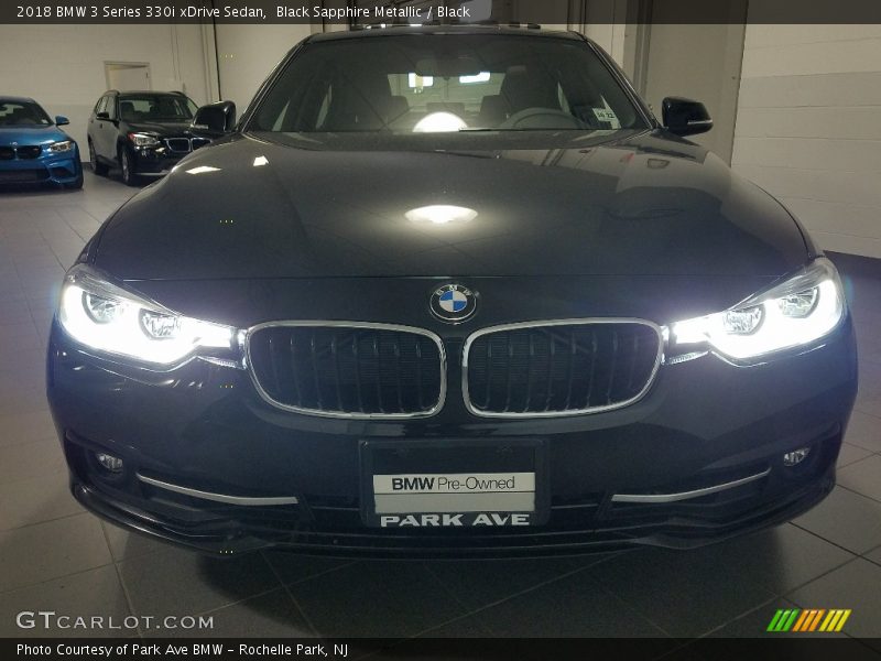 Black Sapphire Metallic / Black 2018 BMW 3 Series 330i xDrive Sedan