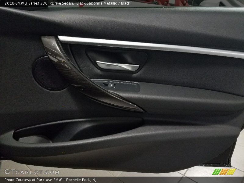 Black Sapphire Metallic / Black 2018 BMW 3 Series 330i xDrive Sedan