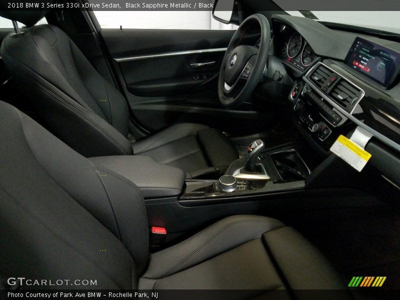Black Sapphire Metallic / Black 2018 BMW 3 Series 330i xDrive Sedan
