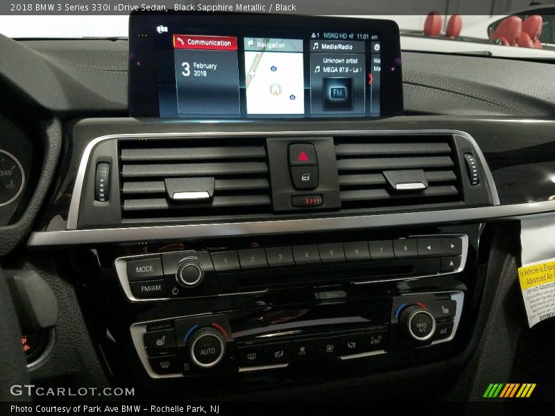 Black Sapphire Metallic / Black 2018 BMW 3 Series 330i xDrive Sedan