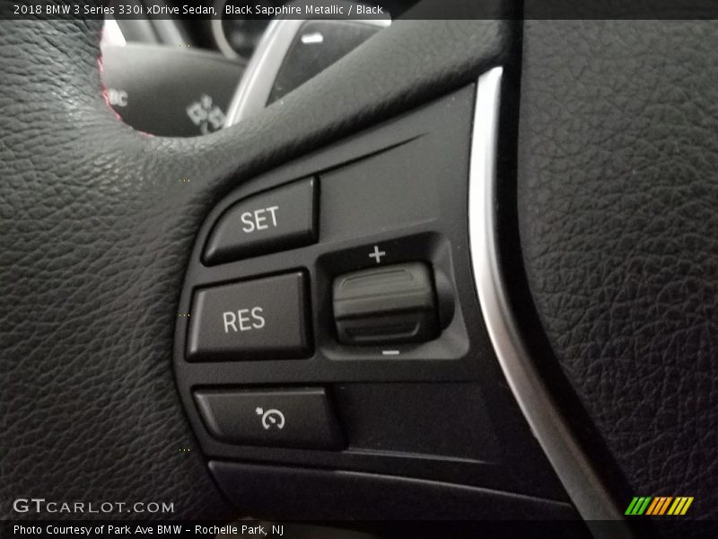 Black Sapphire Metallic / Black 2018 BMW 3 Series 330i xDrive Sedan