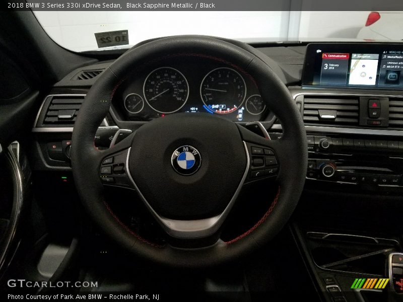 Black Sapphire Metallic / Black 2018 BMW 3 Series 330i xDrive Sedan