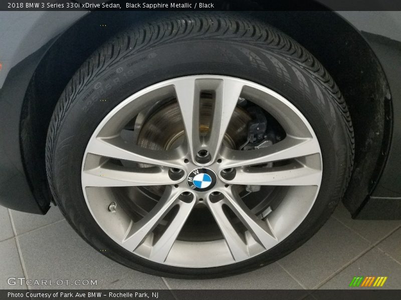 Black Sapphire Metallic / Black 2018 BMW 3 Series 330i xDrive Sedan
