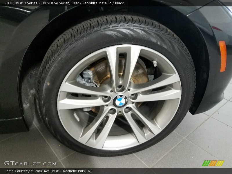 Black Sapphire Metallic / Black 2018 BMW 3 Series 330i xDrive Sedan
