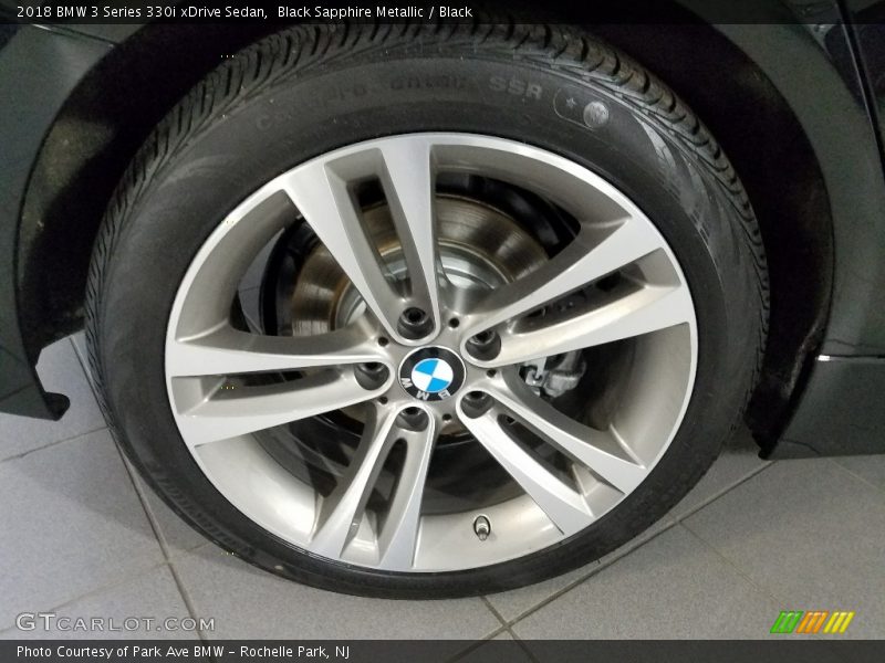 Black Sapphire Metallic / Black 2018 BMW 3 Series 330i xDrive Sedan
