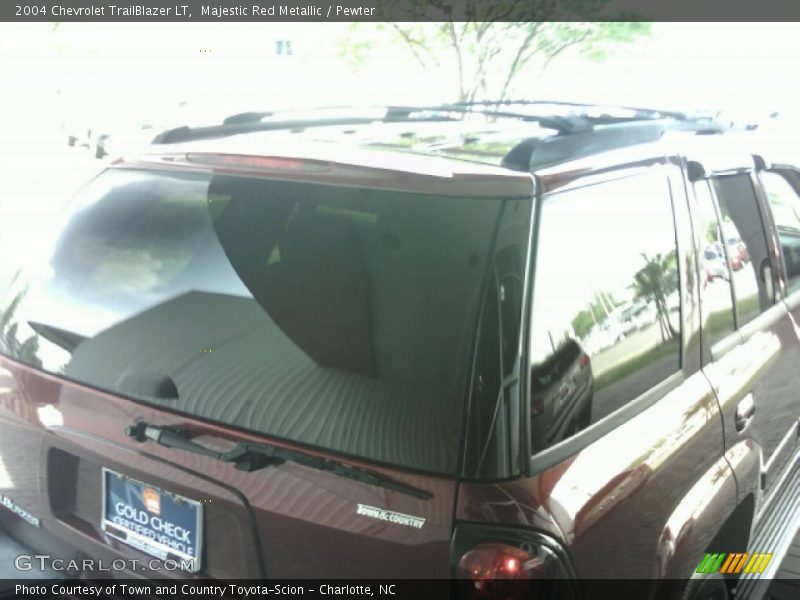 Majestic Red Metallic / Pewter 2004 Chevrolet TrailBlazer LT